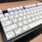 Minimalist Mac Apple Keycaps Set White Japanese