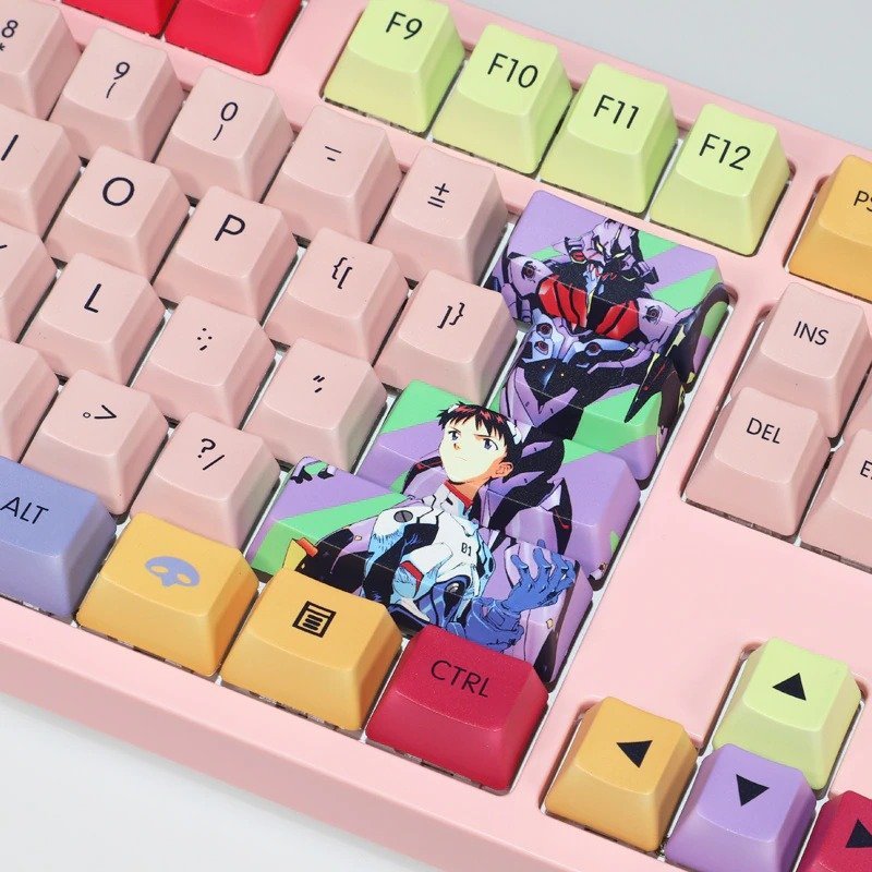 Asuka Shinji Rei Keycaps Set