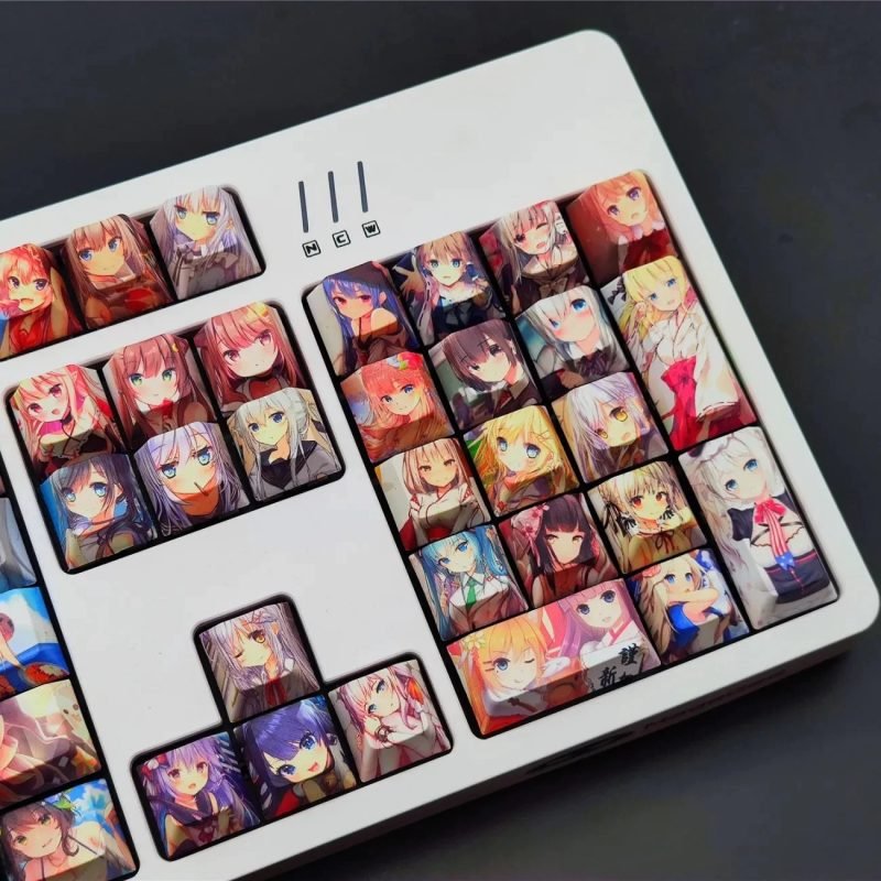 Bishojo Cute Anime Keycaps Set