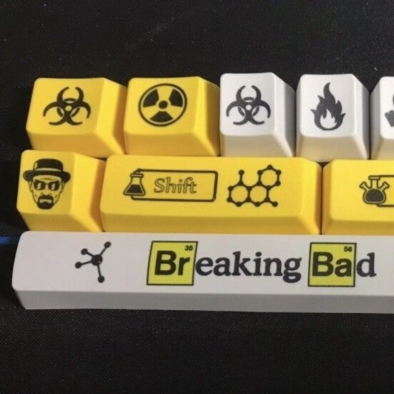 Breaking Bad Keycaps Set