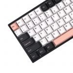 Diablo Olivia Keycaps Set GMK Clone Light Pastel Peach Black