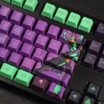 EVA 01 Mecha Evangelion Keycaps Set Anime