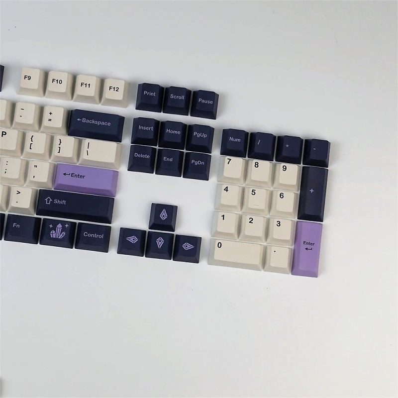 GMK Clone Amethyst Keycaps Set Purple