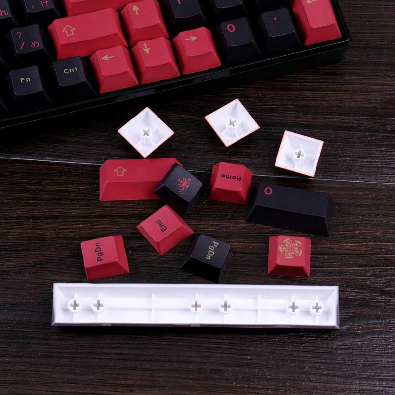 Unique GMK Clone Higanbana Keycaps Set for a Bold Keyboard Look