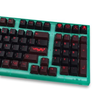 GMK Clone Red Dragon Keycaps Set for Chinese New Year