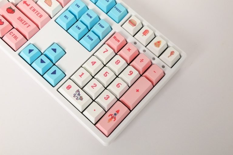Pixel Wars Keycaps Set Kawaii Retro Game Fun 8 Bit Icons - Keysium