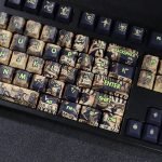 Wanted Posters One Piece Keycaps Set Monkey D. Luffy