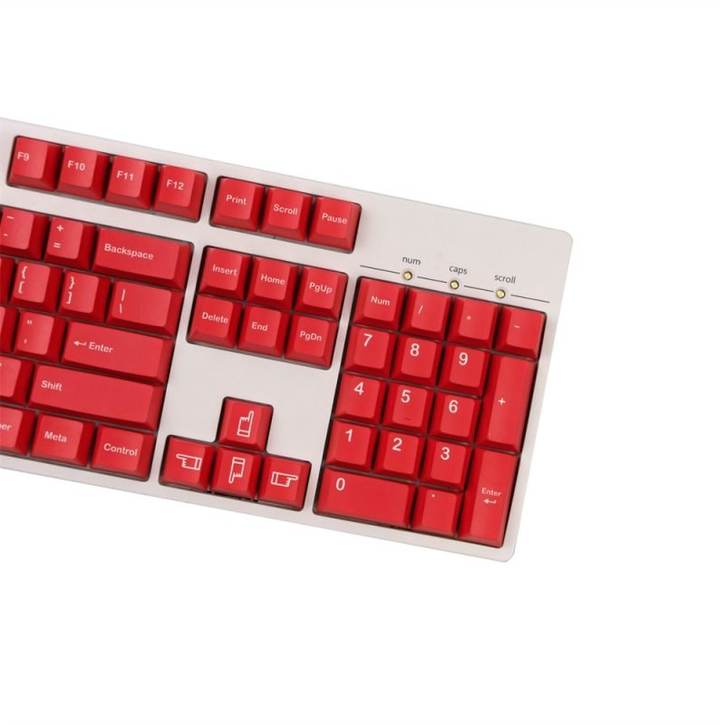 GMK Clone Crimson Cadet Inspired Keycaps Set in Red PBT