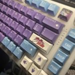 JoJo's Bizarre Adventure Keycaps Set Anime Purple