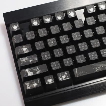 Mechanical Keyboard Keycaps featuring Fate Saber Artoria Alter