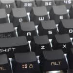 Side Printed Grey Gradient Keycaps Set Backlit Light Dark