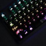 Backlit Super Mario Keycaps Set Luigi Yoshi Peach