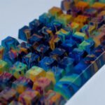 Backlit Colorful Starry Sky Keycaps Set ABS