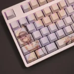 Backlit NIKKE Game Keycaps Set Scarlet PBT