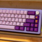 GMK Clone Deathly Queen Keycaps Set Purple