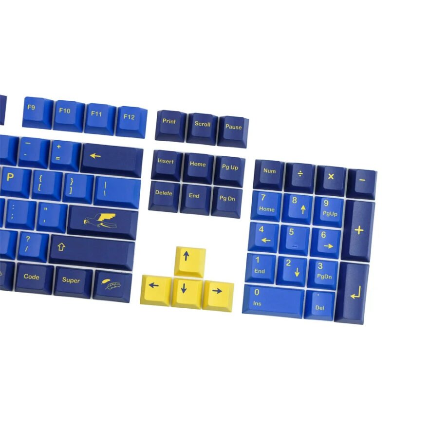 GMK Clone Dream Bird Keycaps Set Macaw Blue PBT - Keysium