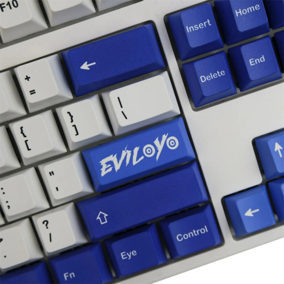 GMK Clone Evil Eye Keycaps Set Greek Blue - Keysium