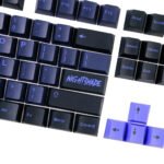 GMK Clone Nightshade Keycaps Set PBT Purple