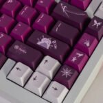 Honkai Star Rail Kafka Keycaps Set Purple