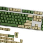 Japanese Matcha Tea Keycaps Set PBT Green