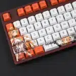 Asuna Sword Art Online Keycaps Set Anime Orange PBT