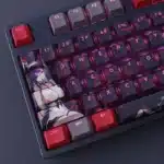 August von Parseval Azur Lane Keycaps Set Backlit PBT