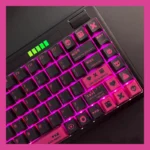 Love Death Robots Keycaps Set Black Pink PBT