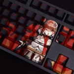 Changli Wuthering Waves Keycaps Set Game Black Red PBT