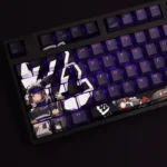 Ellen Joe Zenless Zone Zero Keycaps Set Game Purple PBT