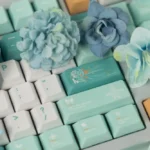 Firefly Honkai Star Rail Keycaps Set Game Teal Cherry Profile PBT