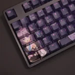 Hayase Yuuka Blue Archive Keycaps Set Backlit PBT