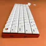 Ultrathin Low Profile MAC Keycaps Set Apple Style White PBT