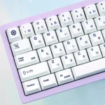 GMK BOW Japanese Clone Keycaps Set Minimalist White Black