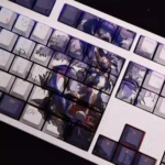 Jade Honkai Star Rail Keycaps Set Gaming Anime Backlit