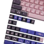 GMK Blossom Clone Keycaps Set Pink Purple Cherry PBT