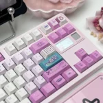 Tonikawa Keycaps Set Anime Pink White Cherry PBT