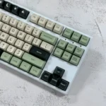 GMK Matcha Boo Clone Keycaps Set Green White ABS Doubleshot