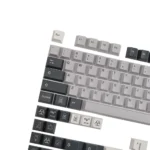 GMK Mercury Clone Keycaps Set Black White Cherry PBT