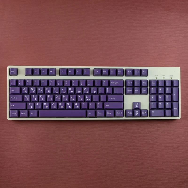 GMK Royal Cadet Clone Keycaps Set Purple Maths Cherry PBT - Image 2