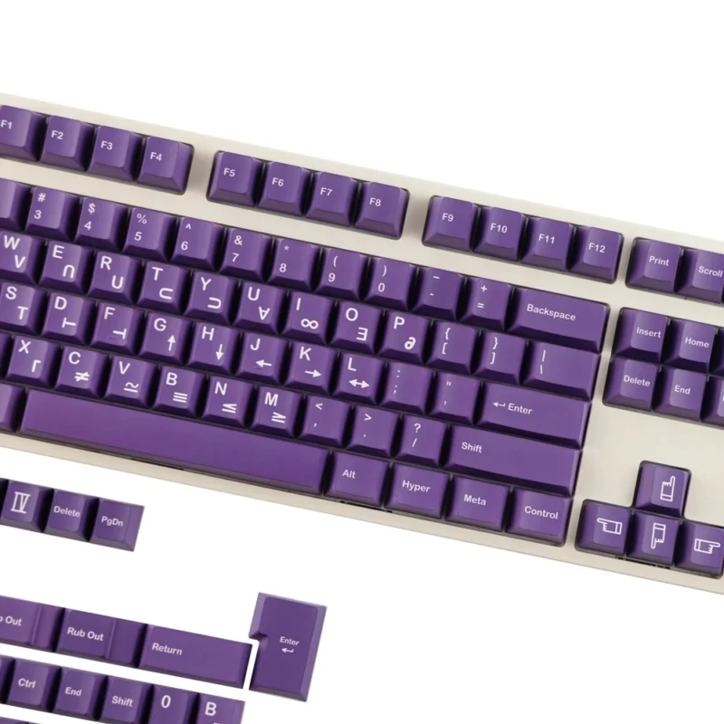 GMK Royal Cadet Clone Keycaps Set Purple Maths Cherry PBT - Image 8