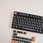 GMK Stealth Clone Keycaps Set Plane Black Brown Cherry PBT