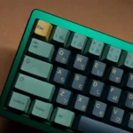 Libra Zodiac Keycaps Set Green Yellow Cherry PBT