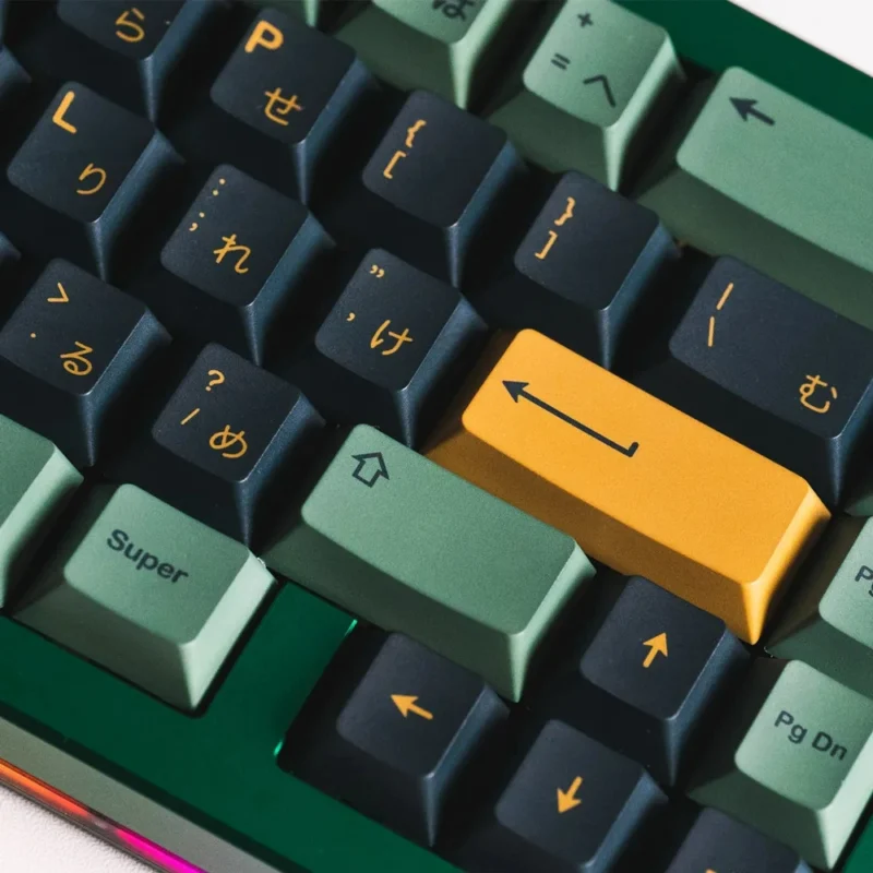 Libra Zodiac Keycaps Set Green Yellow Cherry PBT - Image 4