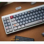 Retro Walkman Cassettes Keycaps Set Grey Cherry PBT